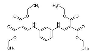 94974-19-3 N,N'-bis-(2,2-bis-ethoxycarbonyl-vinyl)-m-phenylenediamine