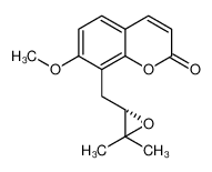 8-{[(2S)-3,3-Dimethyl-2-oxiranyl]methyl}-7-methoxy-2H-chromen-2-o ne 23971-42-8