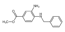 3-amino-4-benzylamine-benzoic acid methyl ester 68502-22-7