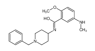 130260-03-6 N-(1-benzylpiperidin-4-yl)-2-methoxy-5-(methylamino)benzamide