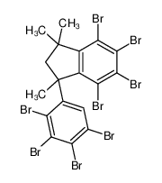 4,5,6,7-tetrabromo-1,1,3-trimethyl-3-(2,3,4,5-tetrabromophenyl)-2H-indene 1084889-51-9