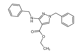 3-benzylamino-1-benzyl-4-ethoxycarbonylpyrazole