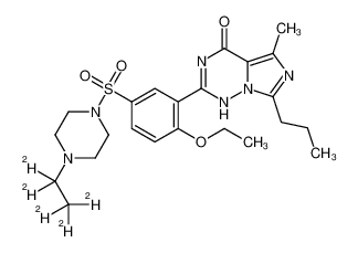 1189685-70-8 structure, C23H27D5N6O4S