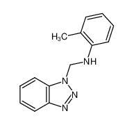 62001-35-8 spectrum, N-(1-benzotriazolylmethyl)-2-methylaniline