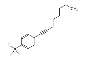 1-oct-1-ynyl-4-(trifluoromethyl)benzene 536973-41-8