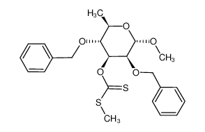 603962-17-0 methyl 2,4-di-O-benzyl-3-O-(methylthio)thiocarbonyl-α-D-rhamnopyranoside