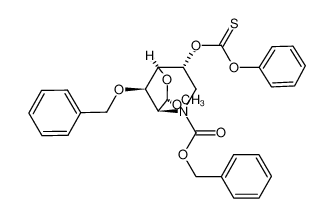 113000-79-6 methyl N-benzyloxycarbonyl-3-O-benzyl-2,6-dideoxy-2,6-imino-5-O-phenyloxythiocarbonyl-α-D-mannofuranoside