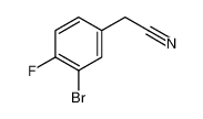 501420-63-9 structure, C8H5BrFN