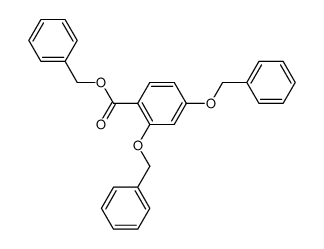 121903-70-6 spectrum, benzyl 2,4-bis(benzyloxy)benzoate