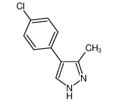 4-(4-氯苯基)-3-甲基吡唑
