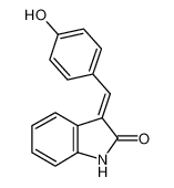 3-[(4-hydroxyphenyl)methylidene]-1H-indol-2-one 293302-14-4