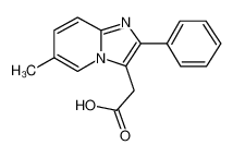 (6-甲基-2-苯基咪唑并[1,2-a]吡啶-3-基)乙酸