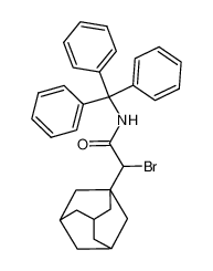 431946-20-2 spectrum, N-triphenylmethyl-2-bromoadamantanacetamide