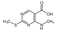 863028-98-2 4-(甲基氨基)-2-(甲基硫代)-5-嘧啶羧酸