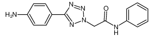 2-[5-(4-aminophenyl)tetrazol-2-yl]-N-phenylacetamide 436092-99-8