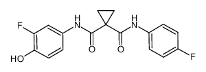 849217-58-9 N-(3-fluoro-4-hydroxyphenyl)-N'-(4-fluorophenyl)cyclopropane-1,1-dicarboxamide