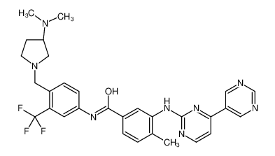 859026-72-5 structure, C30H31F3N8O