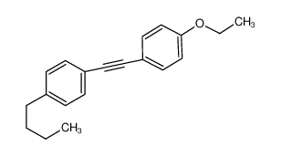 1-正丁基-4-[(4-乙氧苯基)乙炔基]苯
