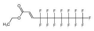 37759-80-1 ethyl 4,4,5,5,6,6,7,7,8,8,9,9,10,10,10-pentadecafluorodec-2-enoate