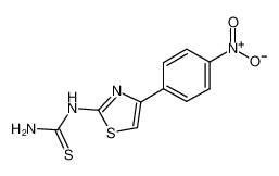 1-[4-(4-Nitrophenyl)thiazol-2-yl]thiourea 14015-63-5