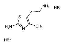 5-(2-aminoethyl)-4-methyl-1,3-thiazol-2-amine 142437-67-0