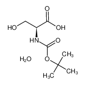 N-叔丁氧羰基-L-丝氨酸水合物