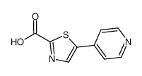 5-(pyridin-4-yl)thiazole-2-carboxylic acid 723733-05-9