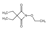 5904-53-0 spectrum, 1-ethoxy-3,3-diethyl-azetidine-2,4-dione