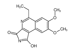 5-Ethyl-7,8-dimethoxy-1H-pyrrolo[3,4-c]isoquinoline-1,3(2H)-dione 159109-11-2