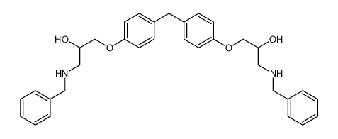 2-Propanol, 1,1'-[methylenebis(4,1-phenyleneoxy)]bis[3-[(phenylmethyl)amino]- 939793-51-8