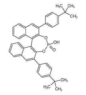 2,6-Bis[4-(2-methyl-2-propanyl)phenyl]dinaphtho[2,1-d:1',2'-f][1, 3,2]dioxaphosphepin-4-ol 4-oxide 1217901-32-0