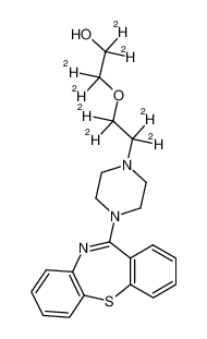 2-(2-(4-(dibenzo[b,f][1,4]thiazeepin-11-yl)piperazin-1-yl)ethoxy-D4)ethanol-1,1,2,2-D4