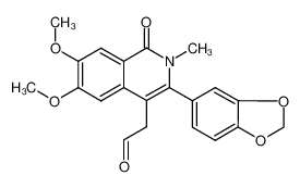 1207666-60-1 spectrum, 2-(3-(benzo[d][1,3]dioxol-5-yl)-1,2-dihydro-6.7-dimethoxy-2-methyl-1-oxoisoquinolin-4-yl)acetaldehyde