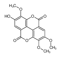 1617-49-8 structure, C17H12O8