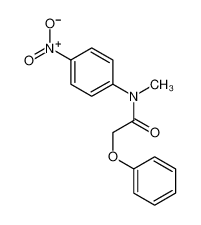 18861-17-1 N-methyl-N-(4-nitrophenyl)-2-phenoxyacetamide