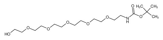 2-[2-(2-{2-[2-(2-hydroxyethoxy)ethoxy]ethoxy}ethoxy)ethoxy]ethyl tert-butylcarbamate 331242-61-6