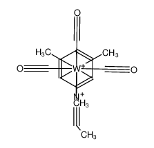 133947-42-9 structure, C14H15NO3W++