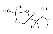 676999-02-3 spectrum, (3S,4'R)-3-(2',2'-dimethyl-[1',3']dioxolane-4'-yl)tetrahydrofuran-2-ol