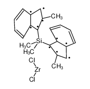 149342-08-5 structure, C22H22Cl2SiZr