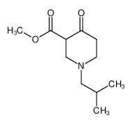 25012-73-1 spectrum, 1-isobutyl-4-oxo-piperidine-3-carboxylic acid methyl ester