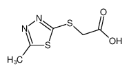 (5-甲基-[1,3,4]噻二唑-2-基磺酰基)-乙酸