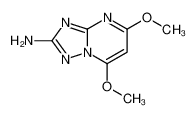 2-氨基-5,7-二甲氧基-1,2,4-三嗪并[1,5-a]嘧啶