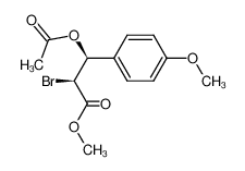 800368-87-0 (2S,3S)-methyl 3-acetoxy-2-bromo-3-(4-methoxyphenyl)-propanoate