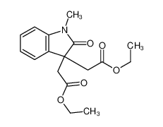 7145-09-7 乙基2-[3-(乙氧羰基甲基)-1-甲基-2-氧代-吲哚-3-基]乙酸酯