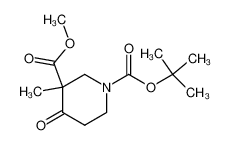 1-O-tert-butyl 3-O-methyl 3-methyl-4-oxopiperidine-1,3-dicarboxylate 193274-53-2