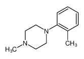 1-methyl-4-(2-methylphenyl)piperazine 5464-90-4