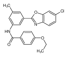 590396-53-5 structure, C23H19ClN2O3