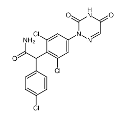 112206-56-1 structure, C17H11Cl3N4O3