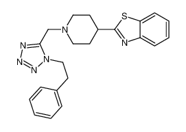 606082-63-7 structure, C22H24N6S