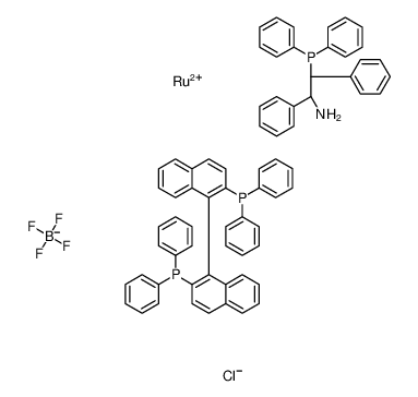 1150316-02-1 structure, C70H56BClF4NP3Ru